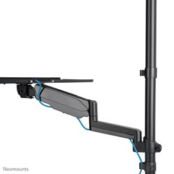 Neomounts wall mounted sit-stand workstation image 6